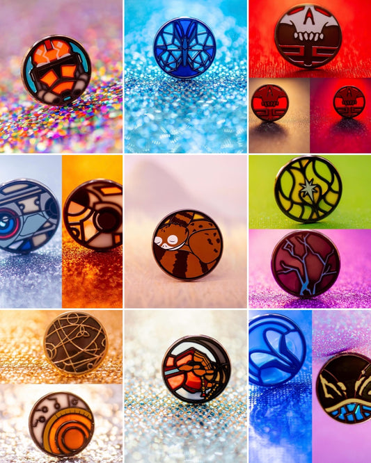 Stained Glass Circle Minis - Blind Bags