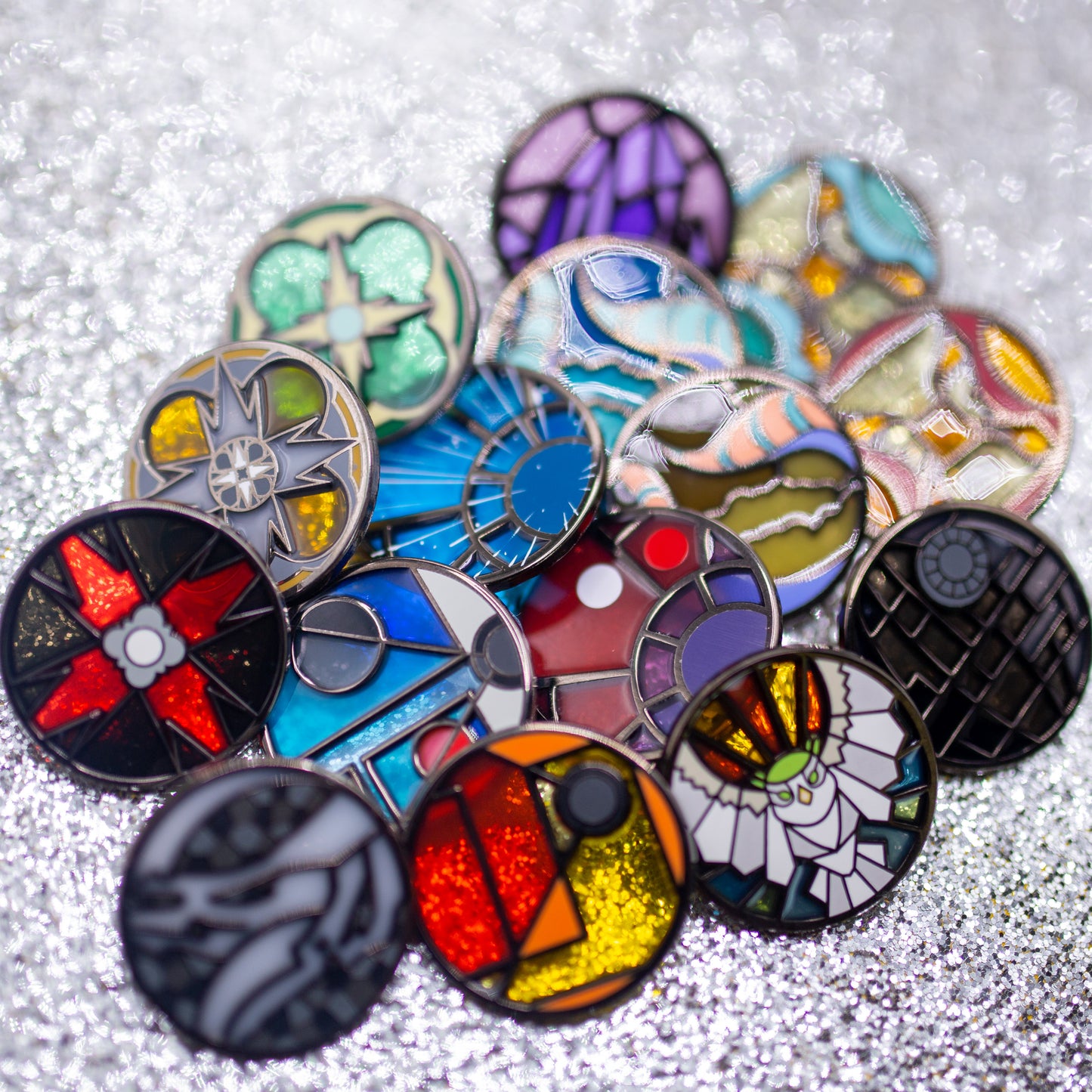 Stained Glass Circle Minis - Blind Bags
