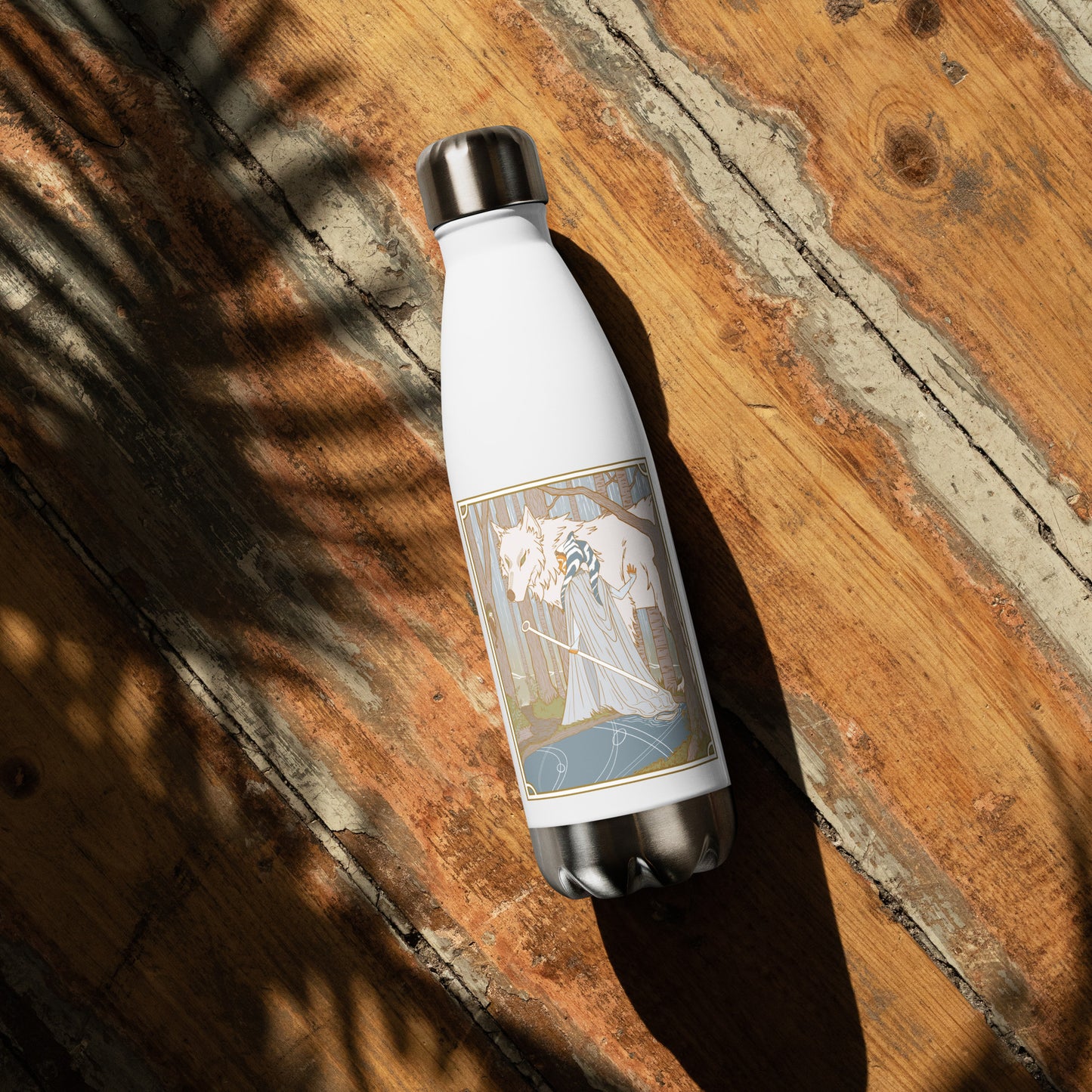 The Wood Between Worlds Stainless Steel Water Bottle