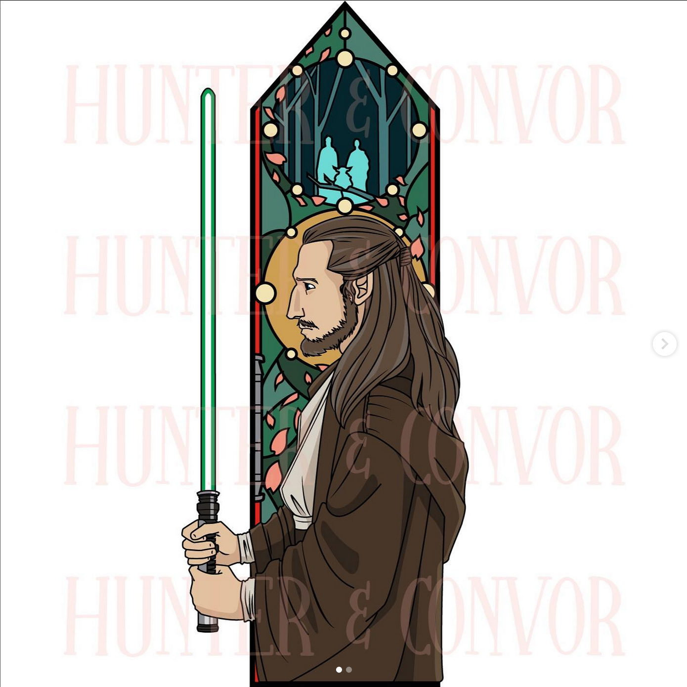 The Believer - Triptych Windows Series