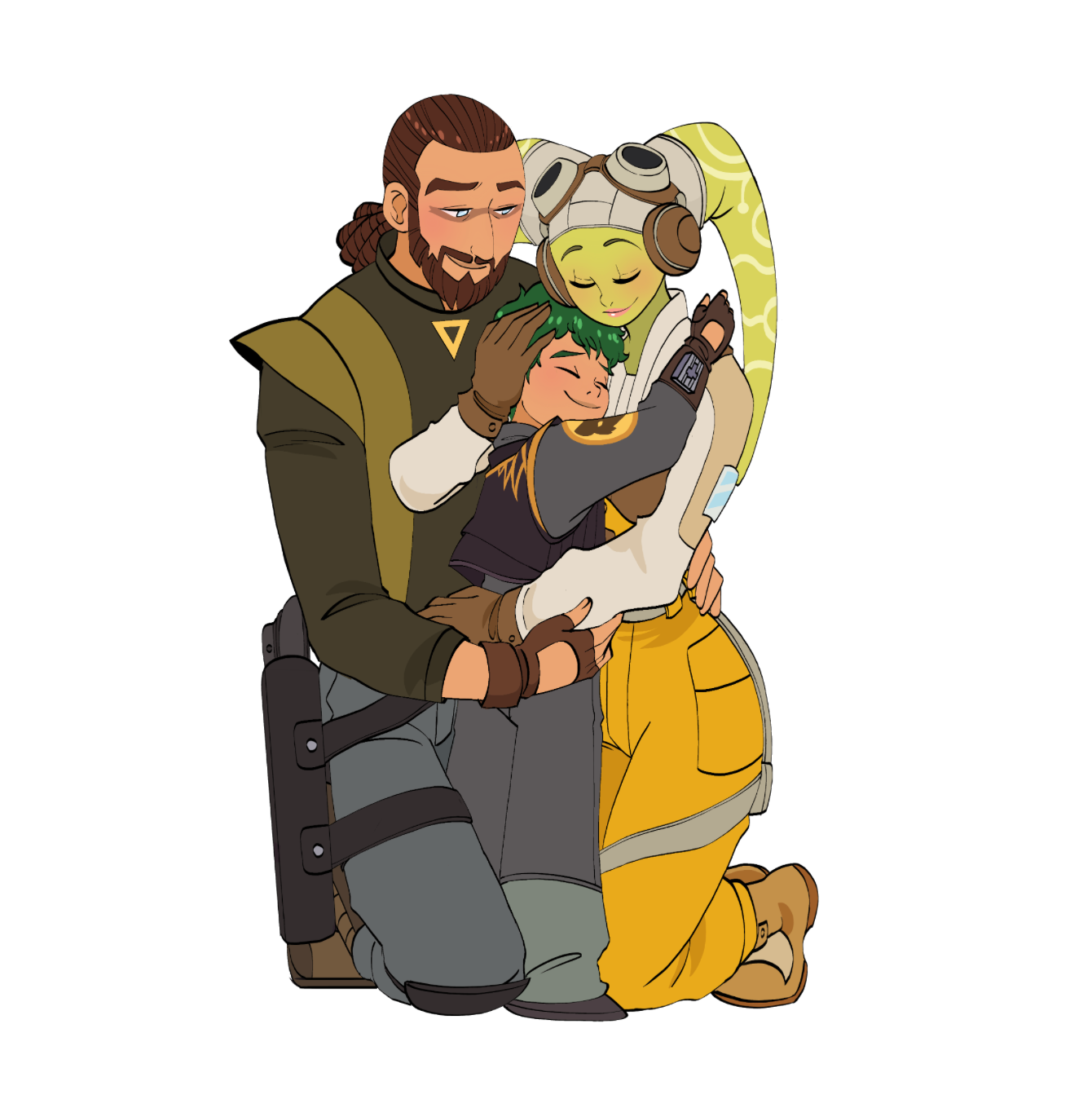Kanera Family Pin - Art by Michichocoleto