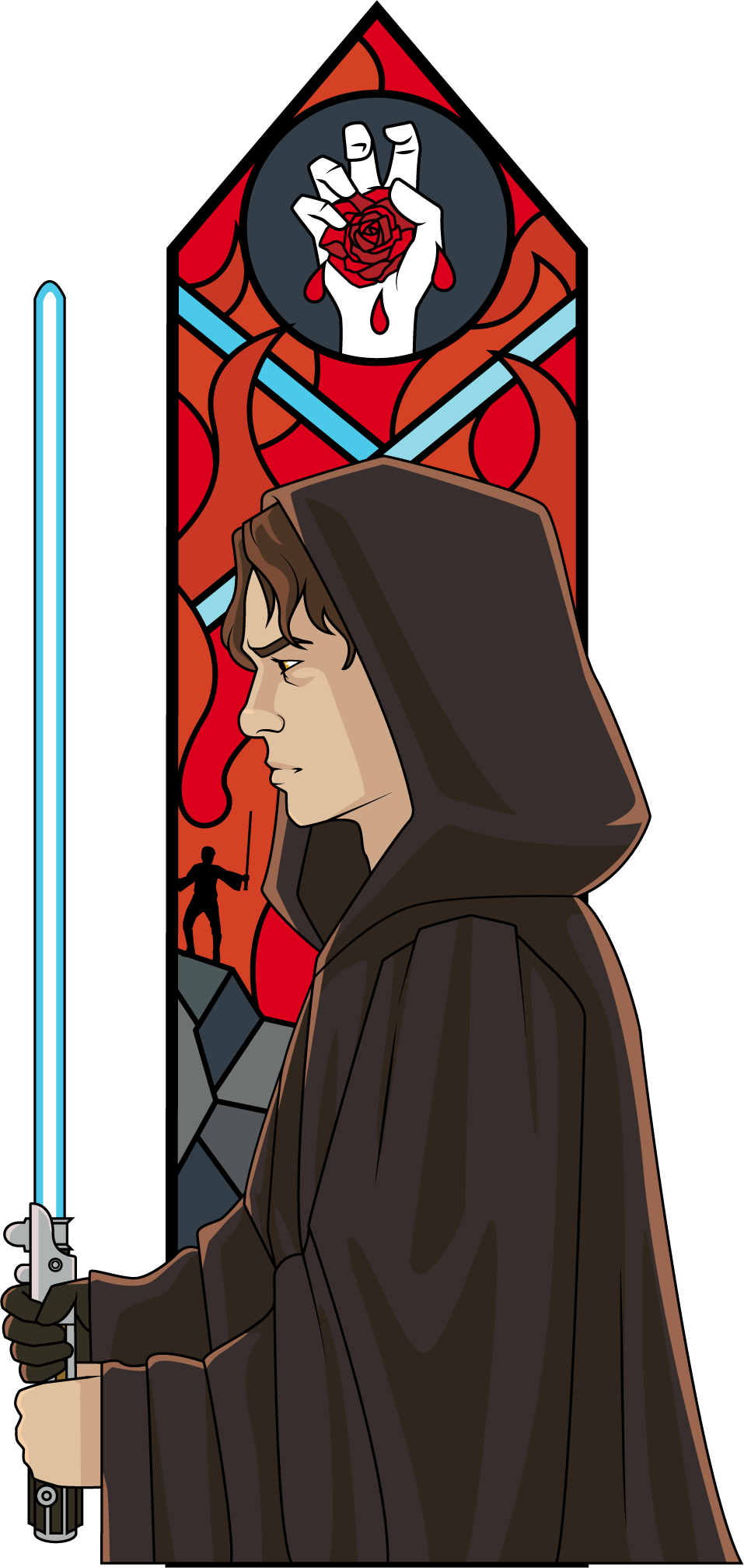 The Nightmare - Triptych Windows Series