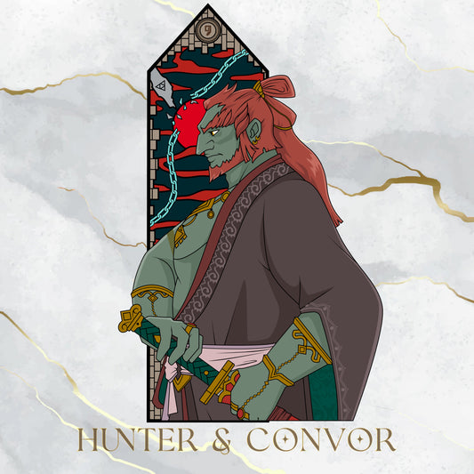 The Demon King - Triptych Windows Series