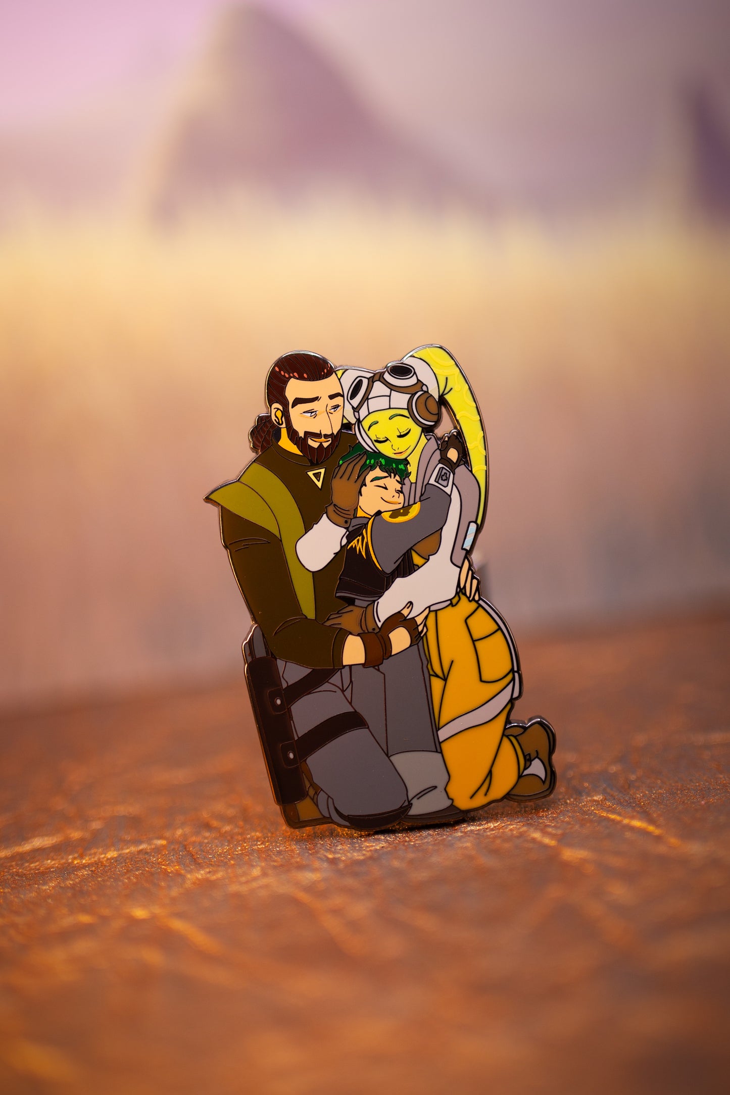 Kanera Family Pin - Art by Michichocoleto