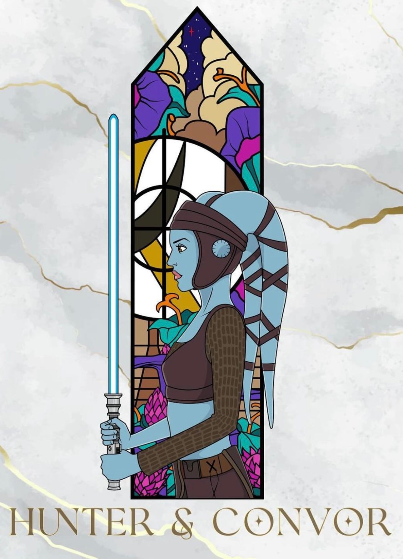 The Twi’lek - Triptych Windows Series