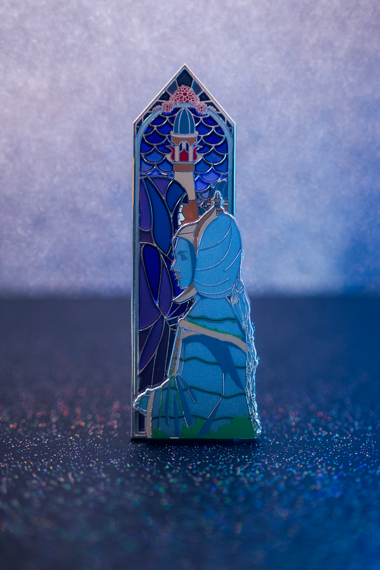 The Queen (Statue Variant) - Triptych Windows Series