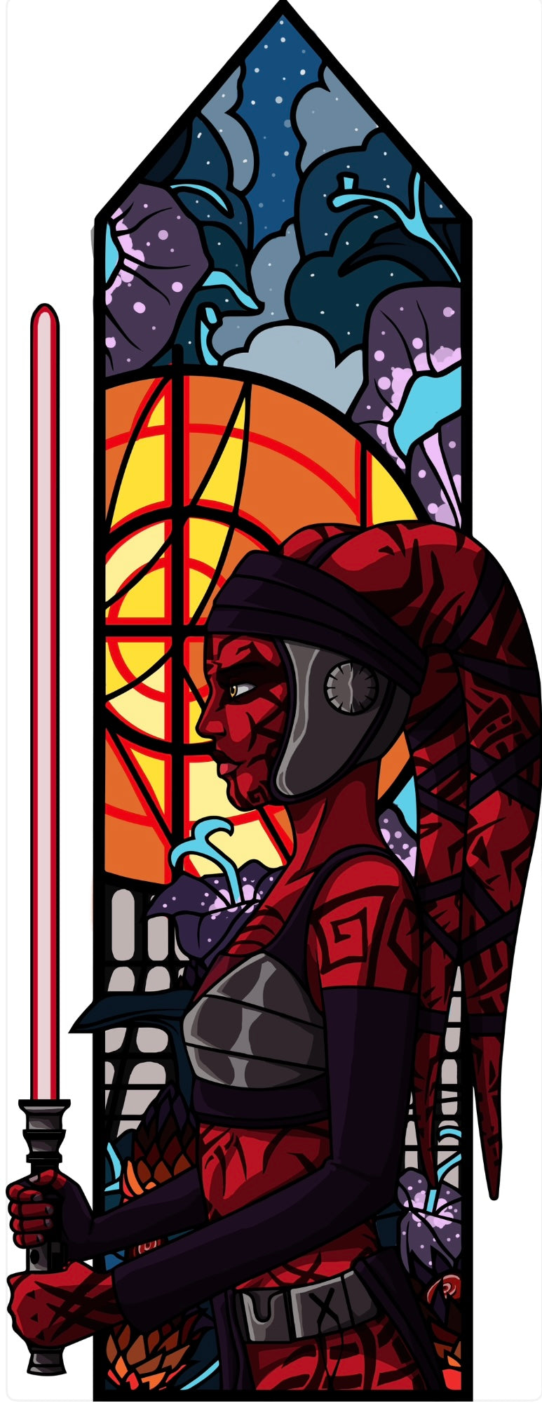 The Twi’lek (CB Variant) - Triptych Windows Series