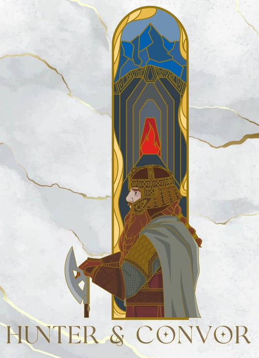 The Dwarf - Triptych Windows Series