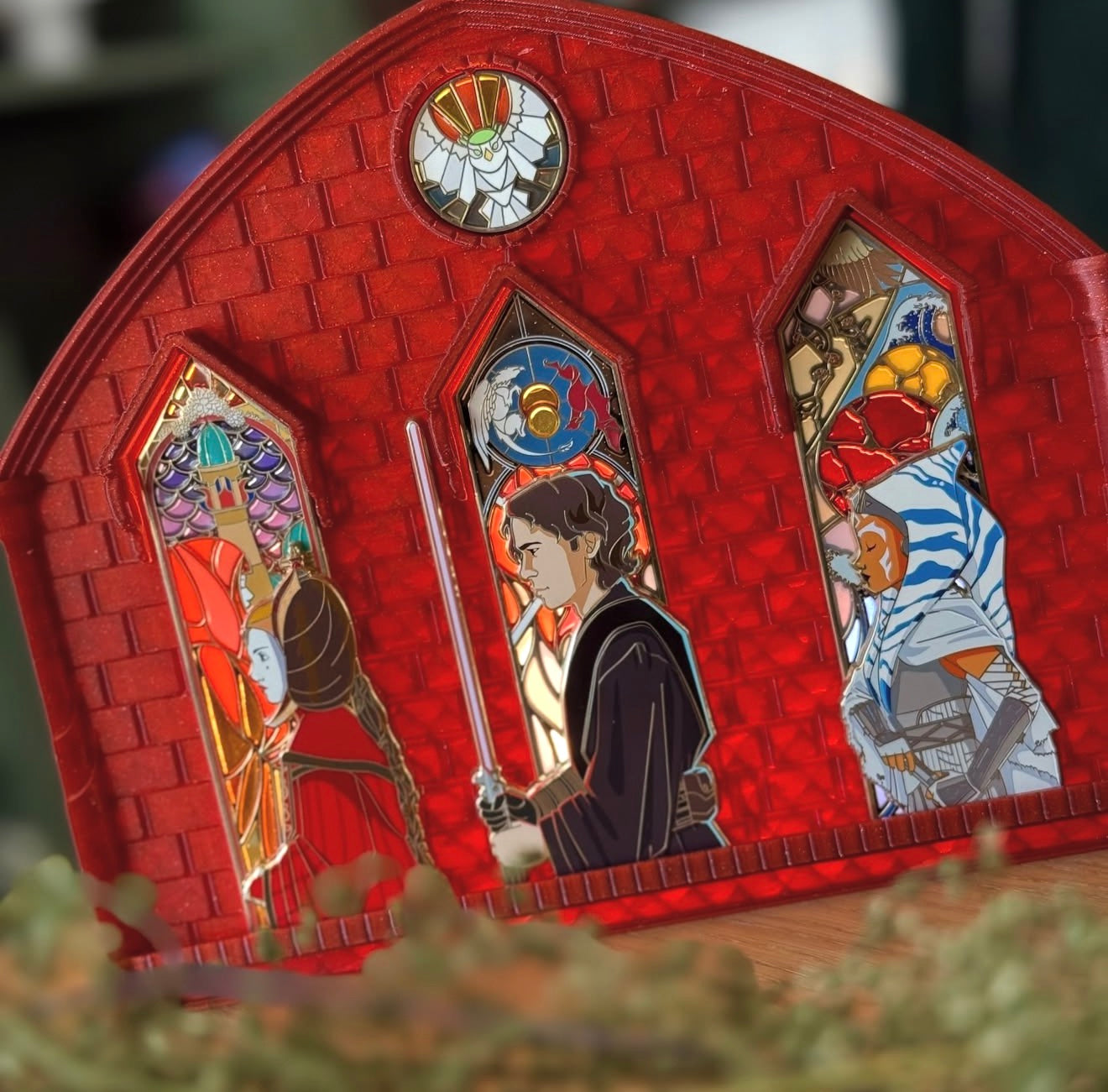 Triptych Window Frame – Hunter & Convor Pins