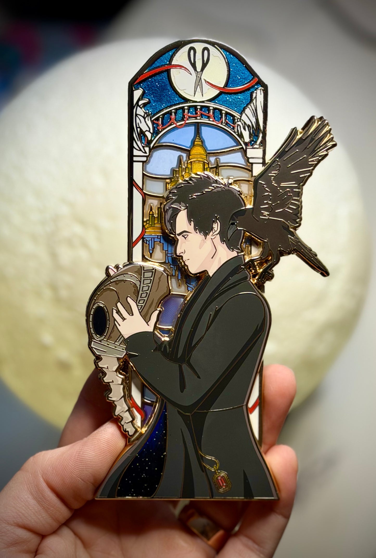 The Dream King - Triptych Windows Series