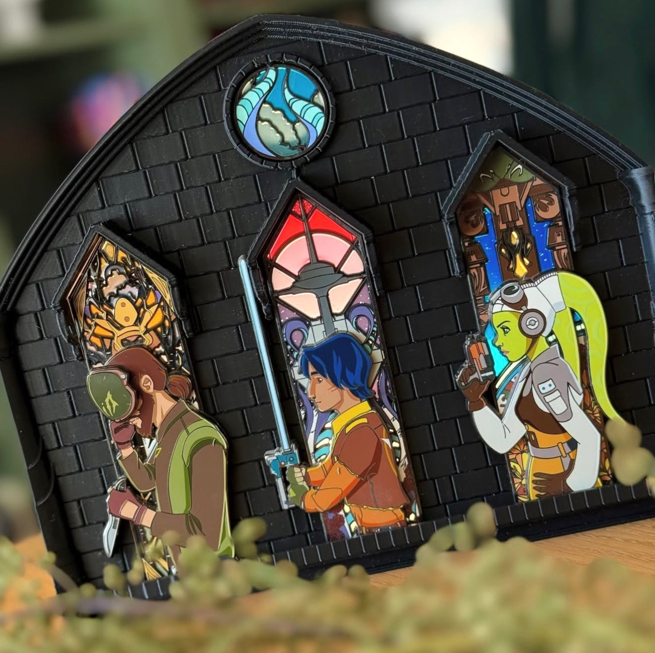 その他 CITY HUNTER PICTURE FRAME PINS SET Triptych Window Frame – Hunter & Convor Pins