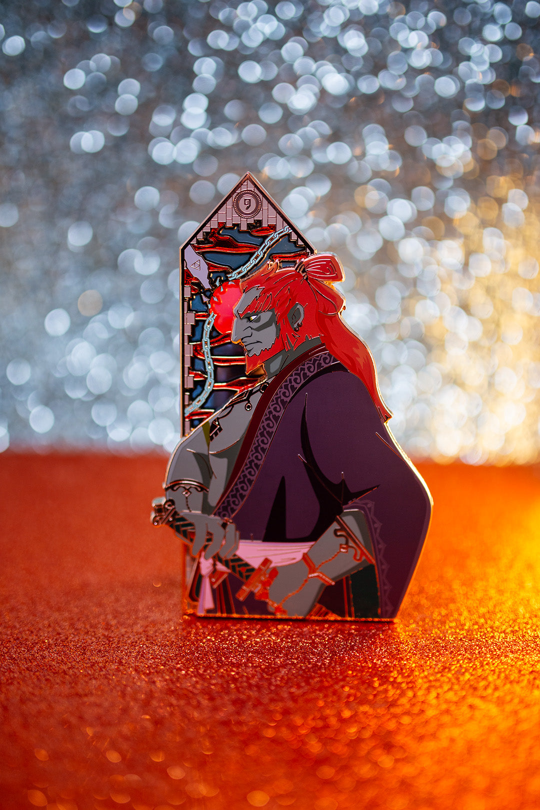 The Demon King - Triptych Windows Series