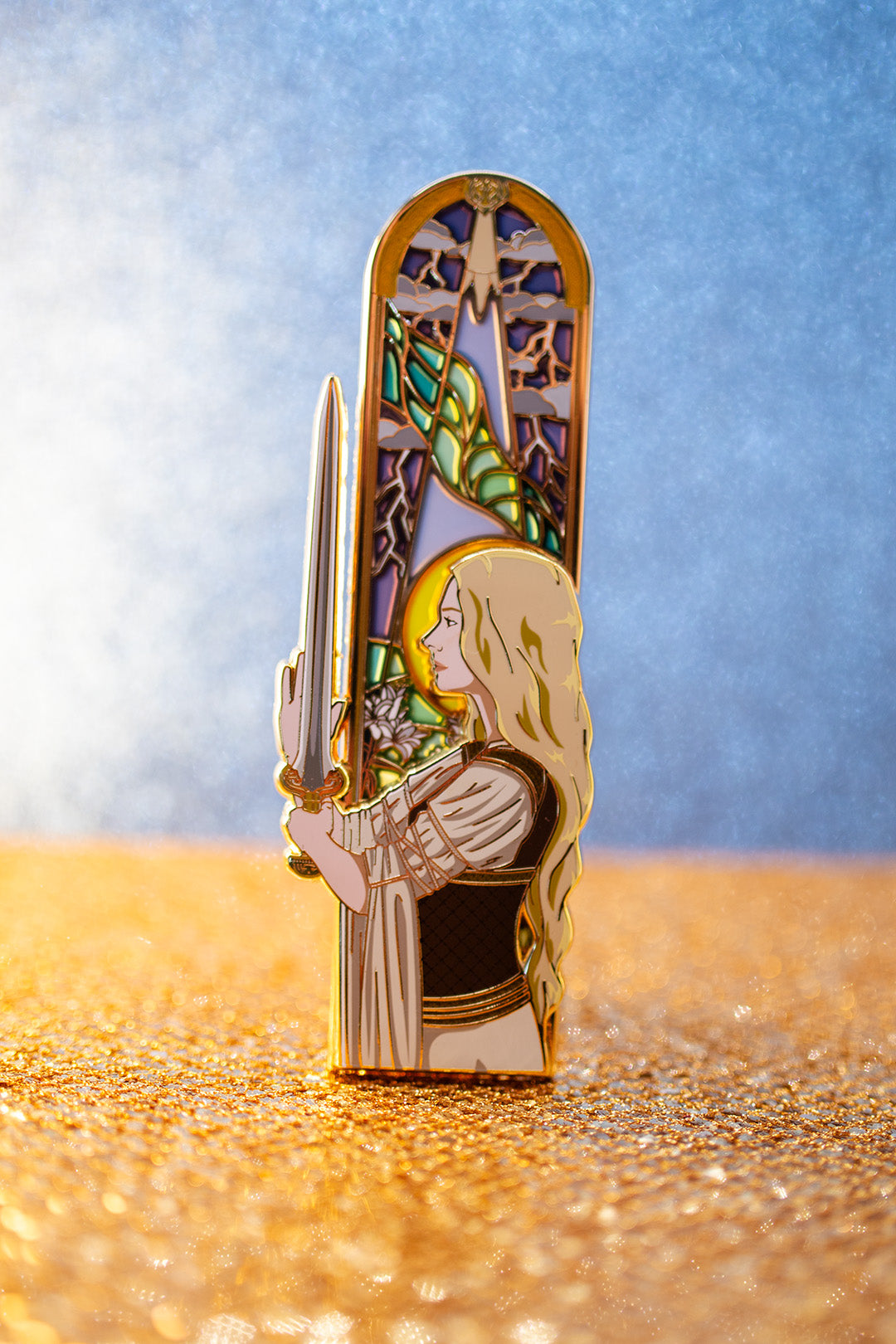 The Shieldmaiden - Triptych Windows Series