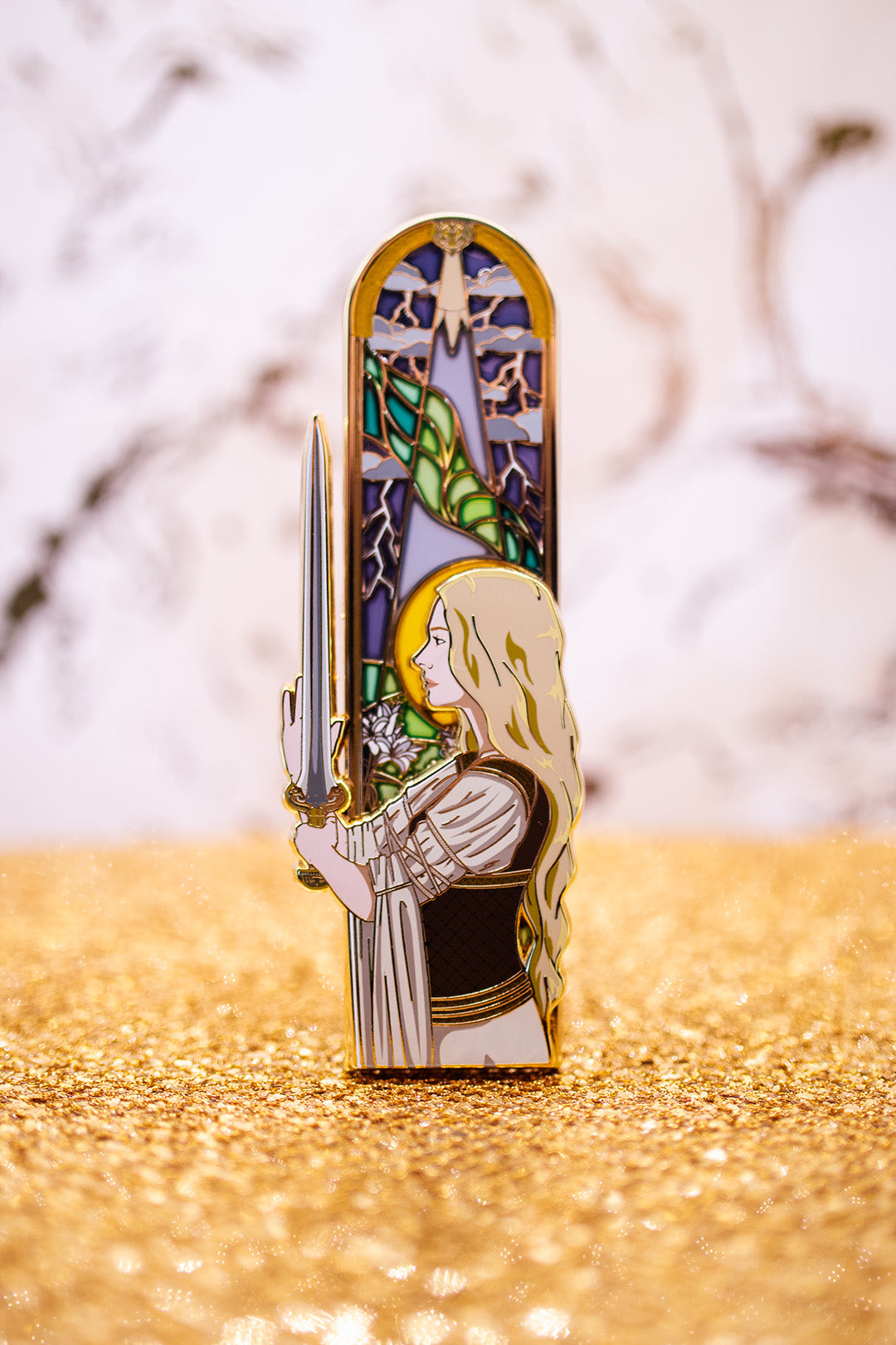 The Shieldmaiden - Triptych Windows Series