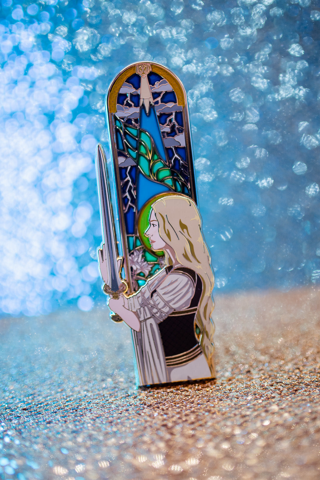 The Shieldmaiden - Triptych Windows Series