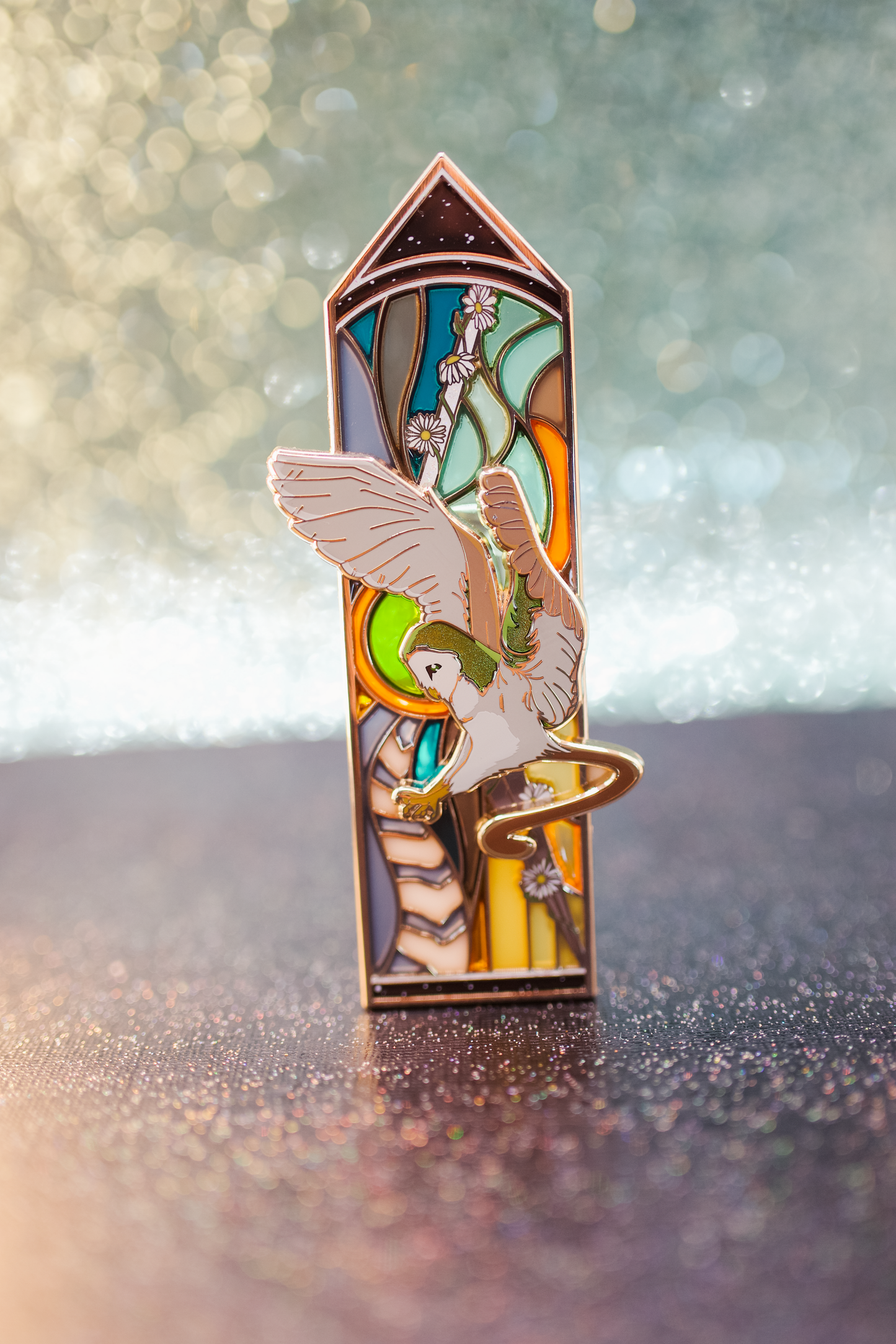 The Guide Gold Variant - Triptych Windows Series