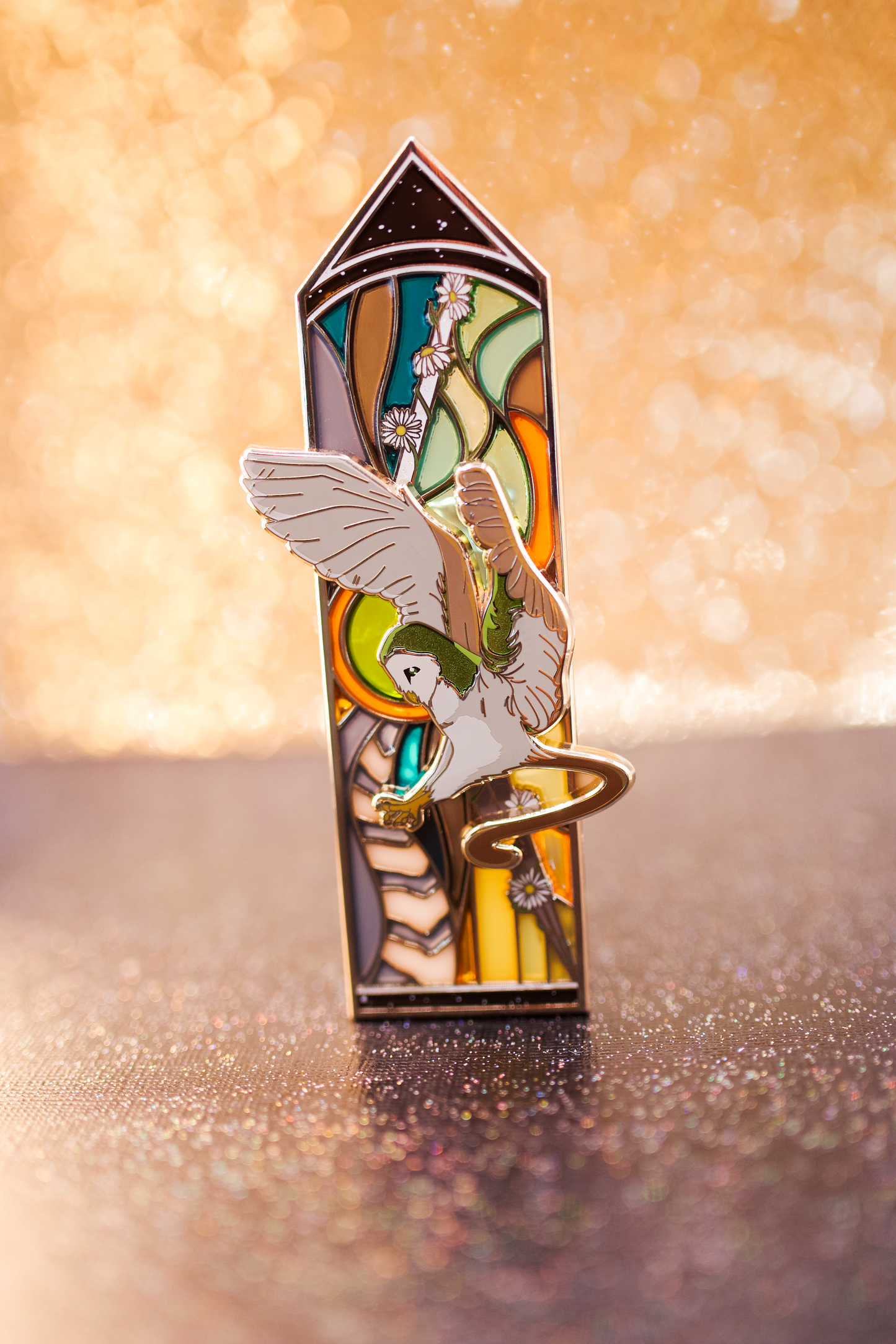 The Guide Gold Variant - Triptych Windows Series