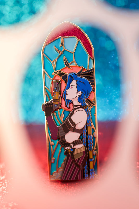 The Jinx - Triptych Windows Series