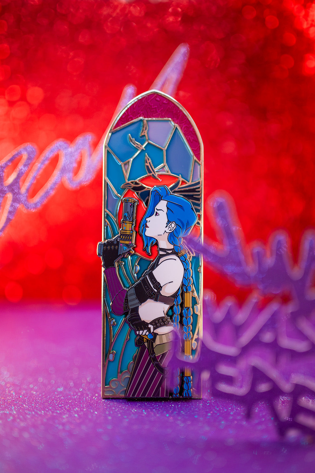 The Jinx - Triptych Windows Series