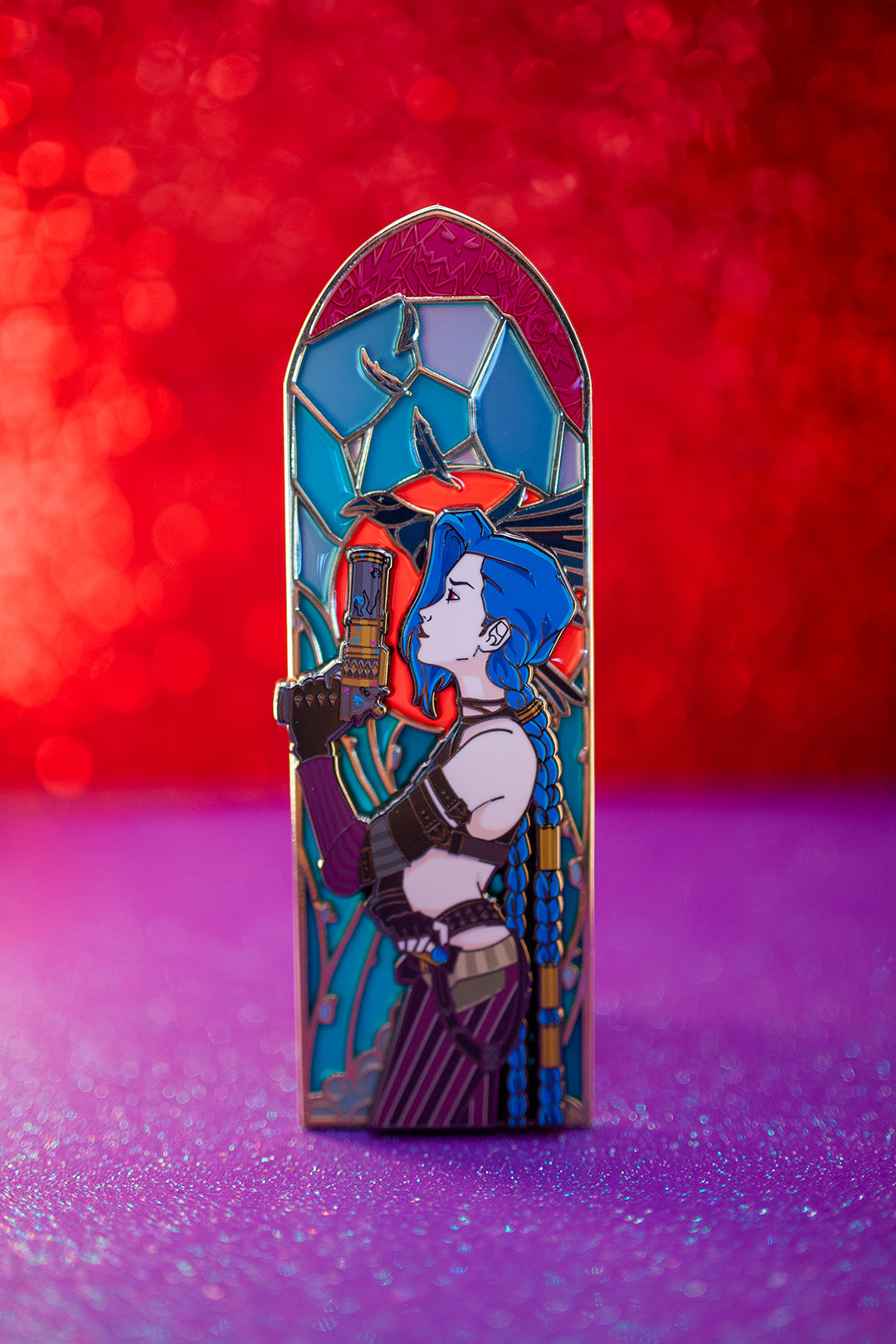 The Jinx - Triptych Windows Series