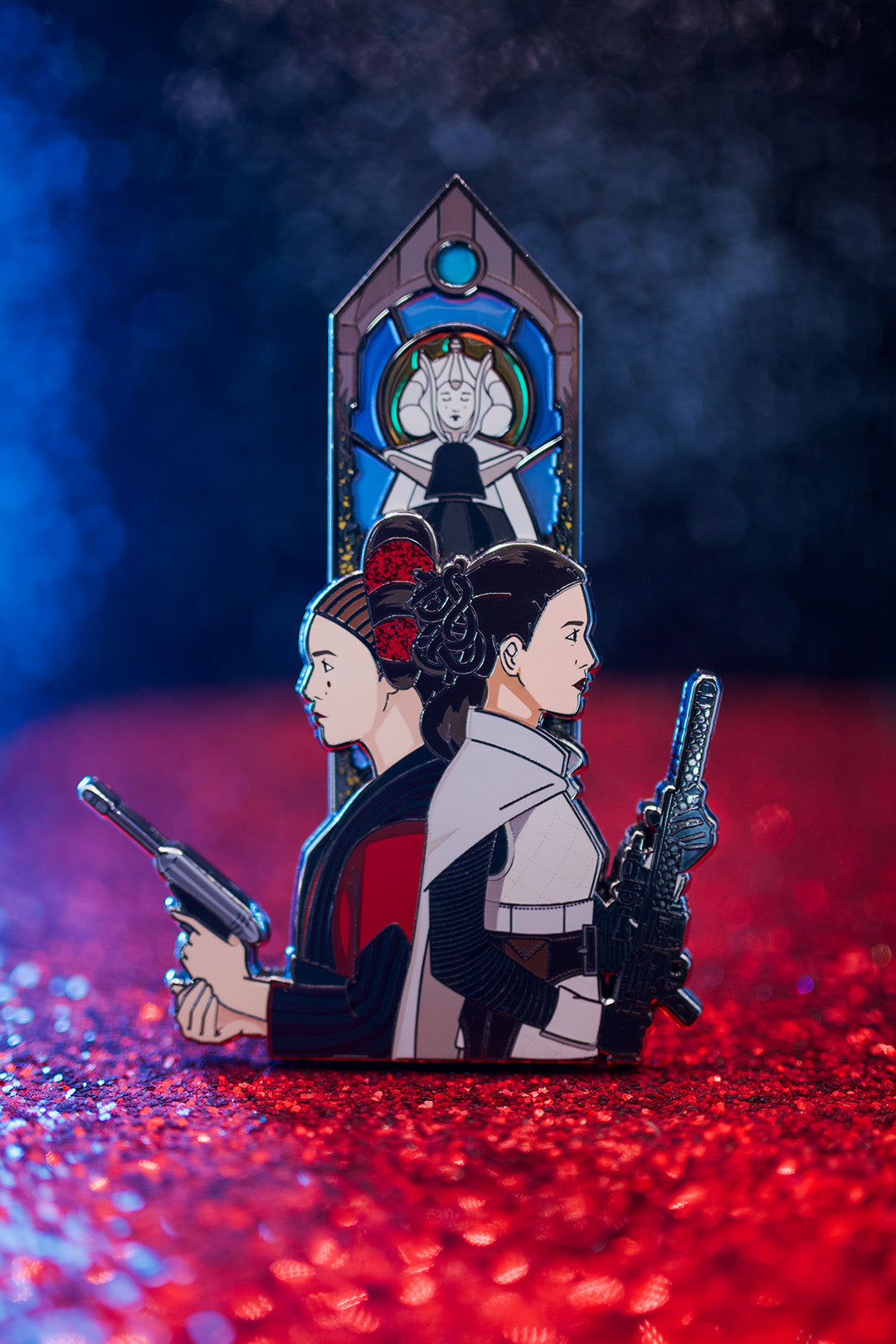 The Queen’s Shadow - Triptych Windows Series