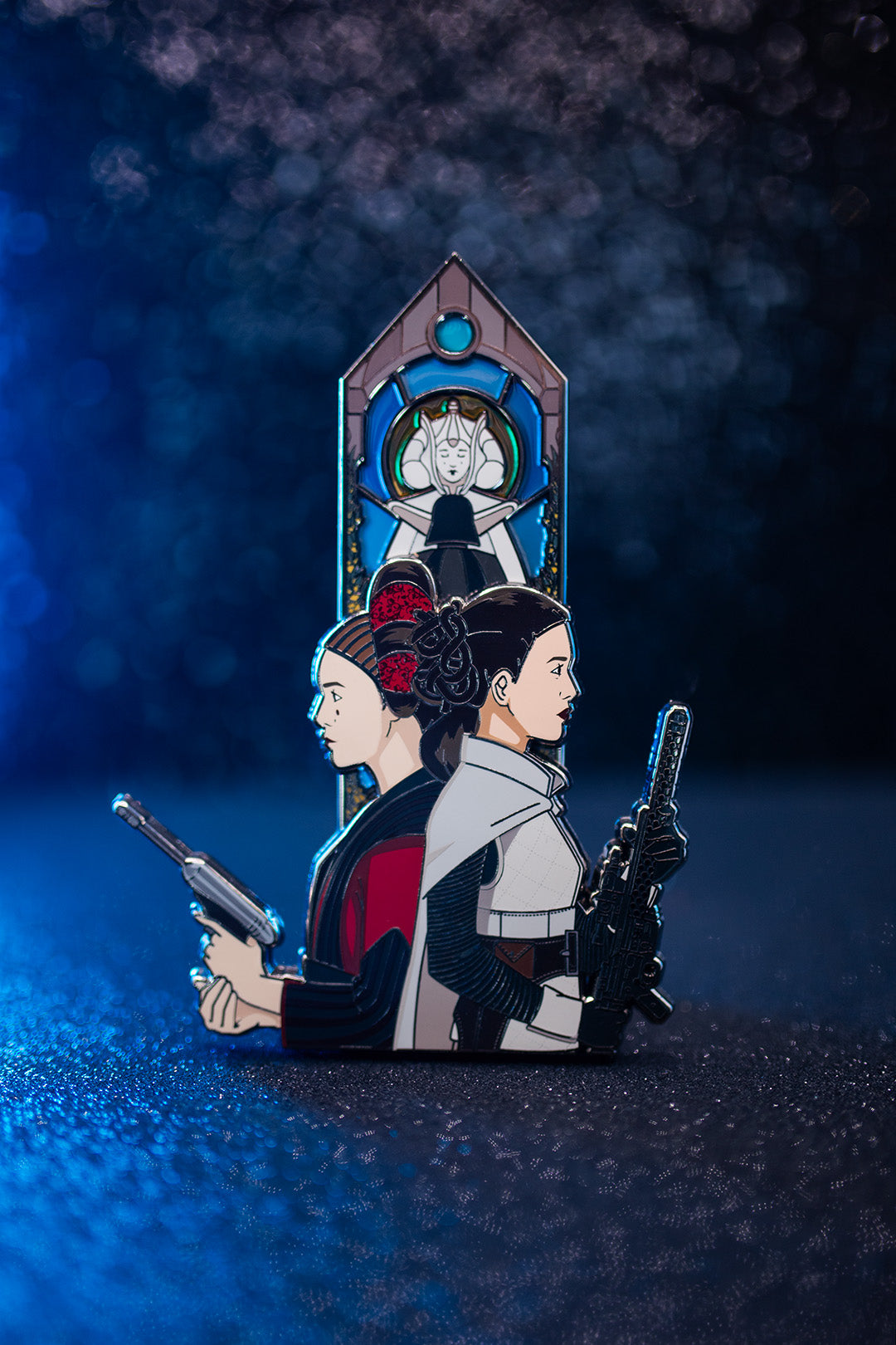 The Queen’s Shadow - Triptych Windows Series