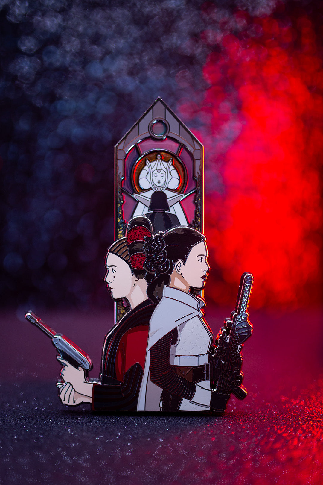 The Queen’s Shadow - Triptych Windows Series