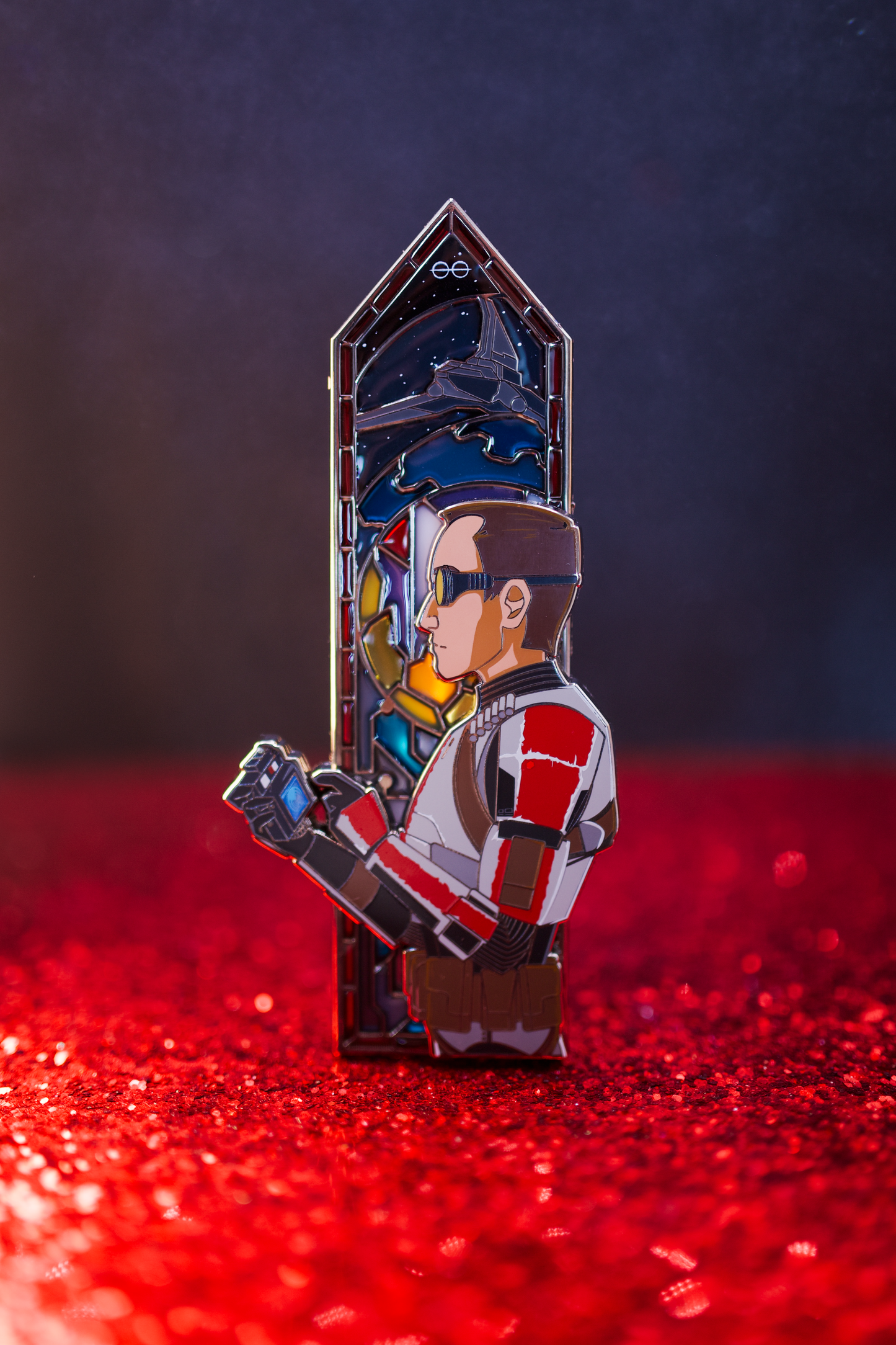 The Technician - Triptych Windows Series