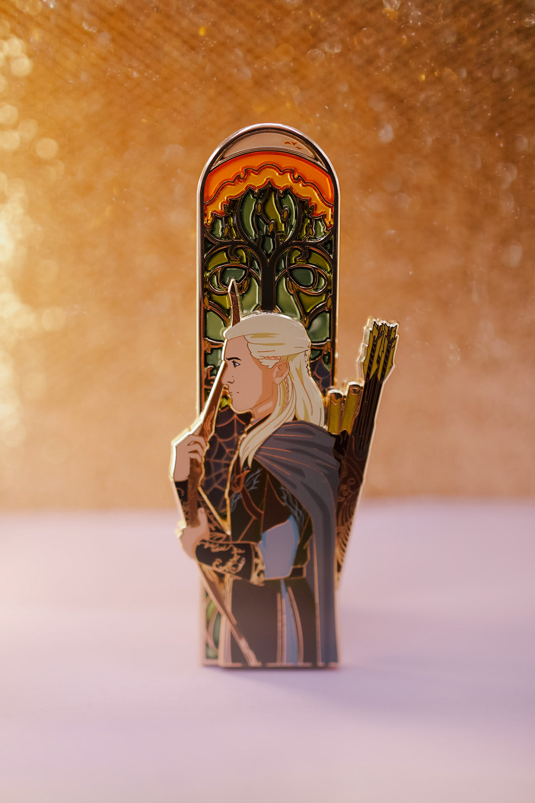 The Elf - Triptych Windows Series