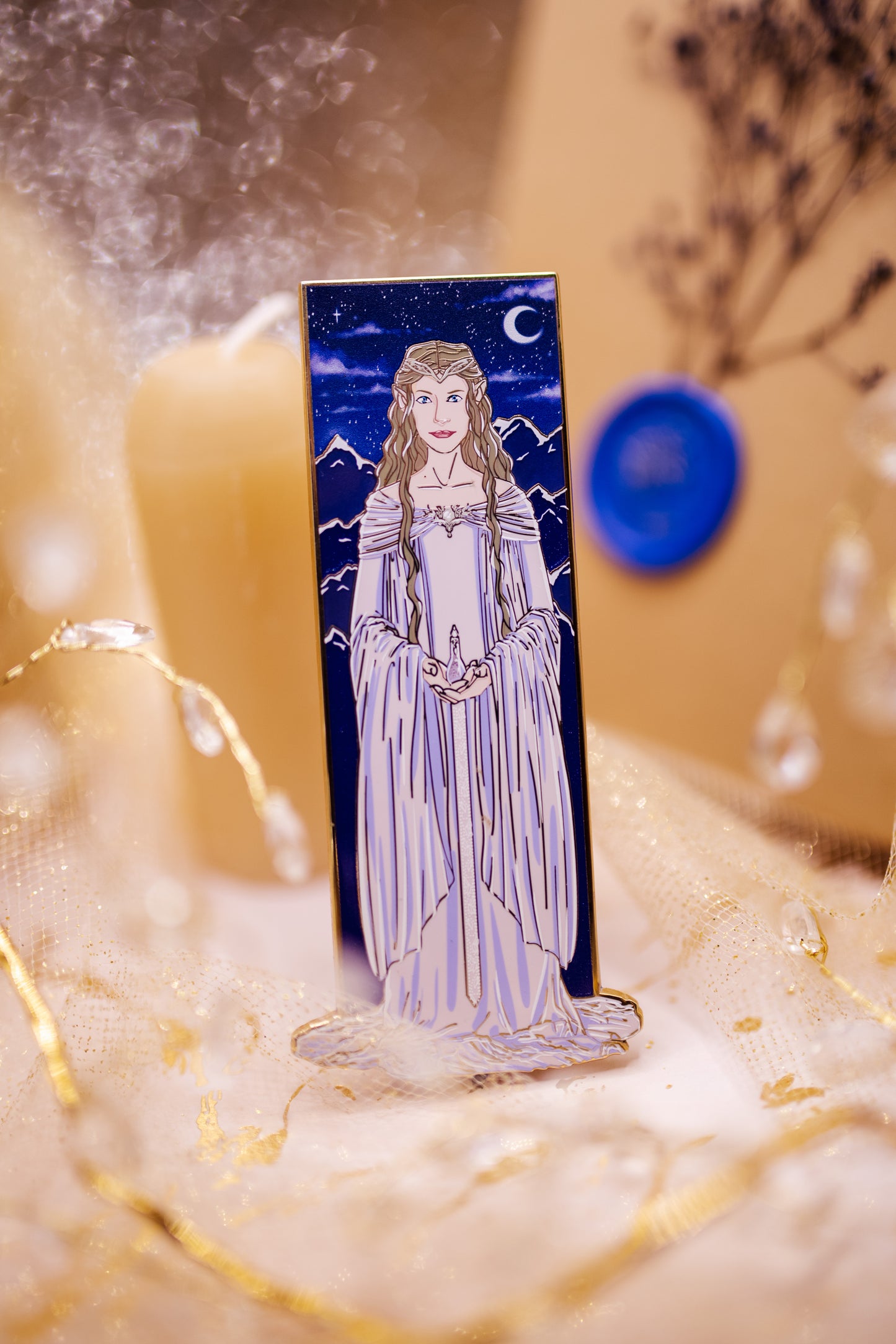 Maidens of Middle Earth - Galadriel Winter Pin