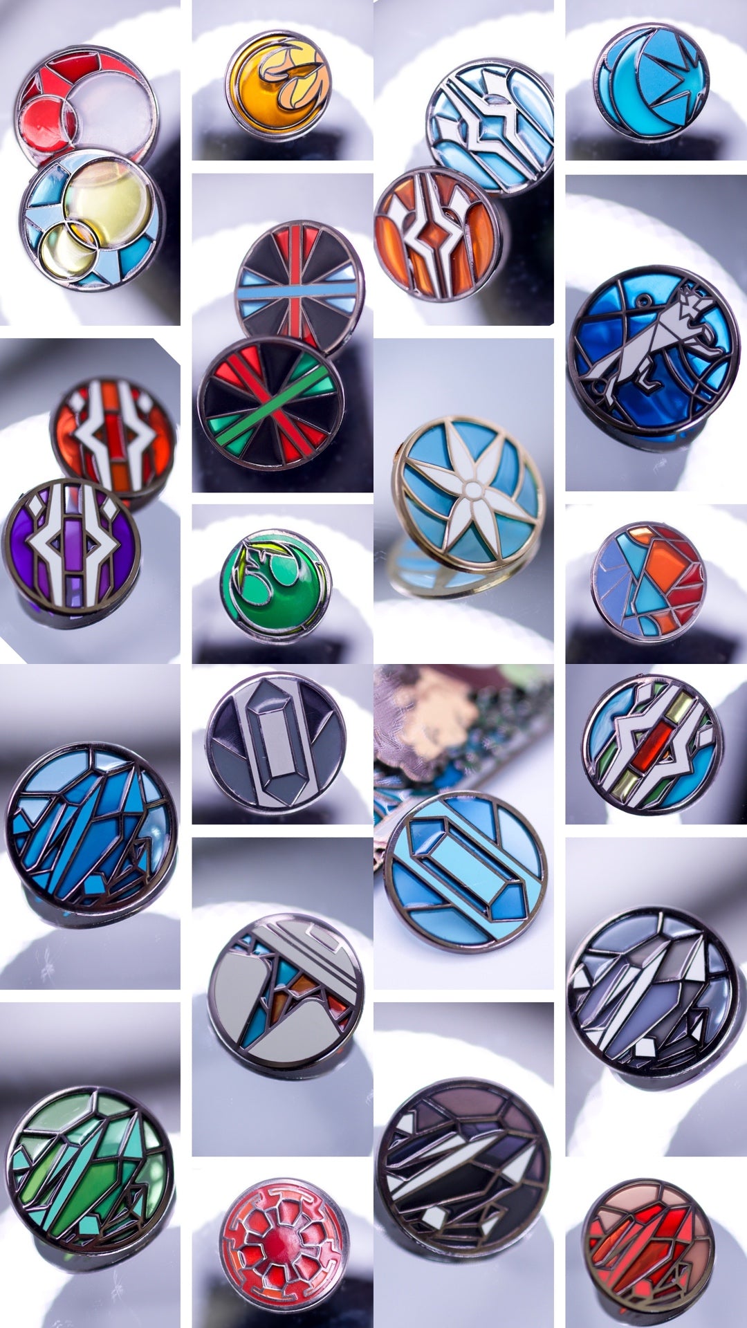 Stained Glass Circle Minis - Blind Bags